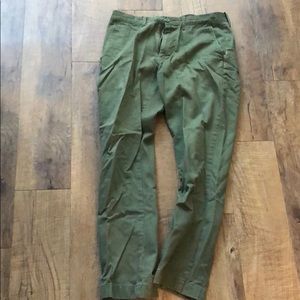 J crew green chinos